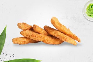 Курячі стріпси з кисло-солодким соусом (150/30г)