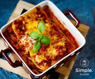 Lasanha de Bolonhesa e Ricota