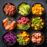 Build Your Own Poke Bowl