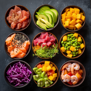 Build Your Own Poke Bowl