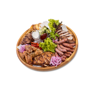 М'ясна пивна дошка для великої компанії (1500/40/40г)