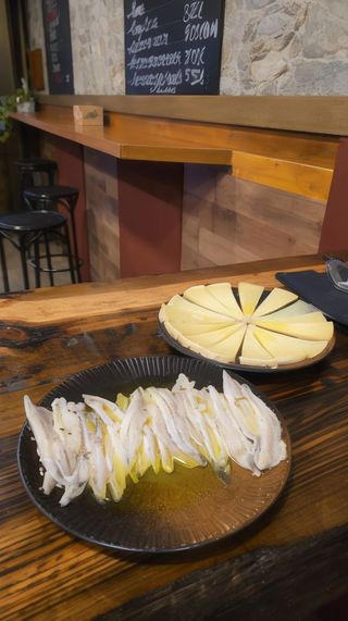 Boquerones con vinagre