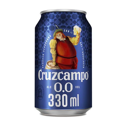 Cerveza Cruzcampo Sin Alcohol (33 cl.)