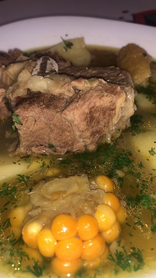 Sancocho o sopa  de 