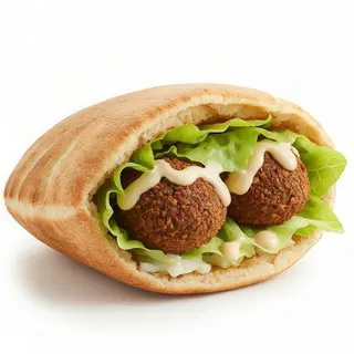 Pita falafel