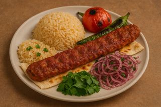 Lebanese Kafta Skewer