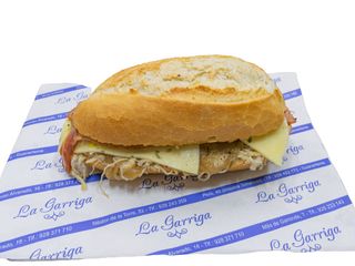 Bocadillo De Pollo Barbacoa