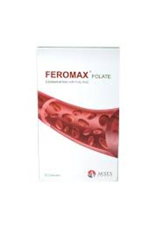 Feromax Folate Caps 30s