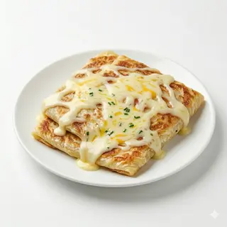 Rghifa Con Huevo Y Queso