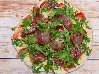 Focaccia bresaola