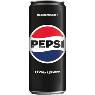 Напій безалкогольний
сильногазований Блек Pepsi з/б 0,33