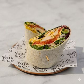 Roll De Pollo Al Curry Y Mango