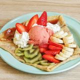 Crepe frutal