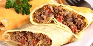 crêpe viande hachee