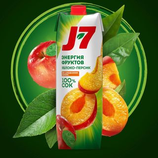 J7 Apple-Peach (1л)