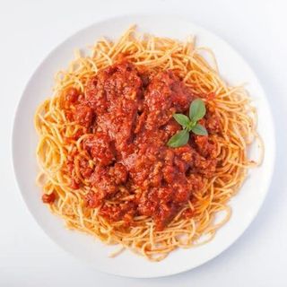 Spaghetti boloñesa