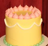 ყვითელი მინი ტორტი