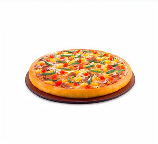 Pizza vegetal 32 cm.