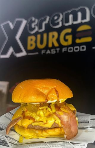 Hamburguesa de BBQ Xtreme