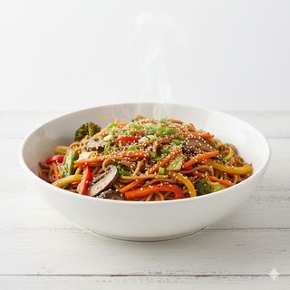 Yakisoba de verduras