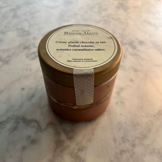 Crème glacée chocolat au lait Praliné noisette 500 Gr