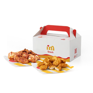 Баскет 6 крыльев, 10 наггетсов