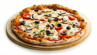 Pizza De Champiñones (Mediana)