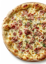 Pizza Carbonara Con Nata (32 Cm.)