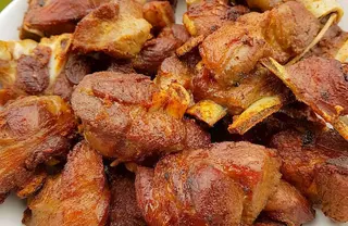 Grillé de Porc + Attiéké
