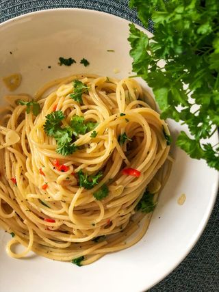 Spaghetti aglio e olio