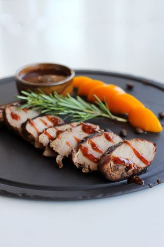 Свинина в кофейном соусе/ Carne de porc in cafea