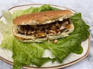 Panino con cotoletta di carne