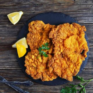 Șnițel vită cu sos remoulade - 450g