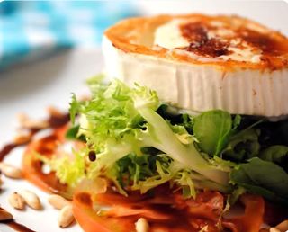 Amanida De Formatge De Cabra