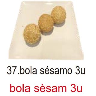 37. Bola De Sésamo (4 Pza.)