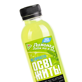 Лимонад Лайм та М'ята (0.5л)