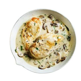 Plat Escalope Champignons