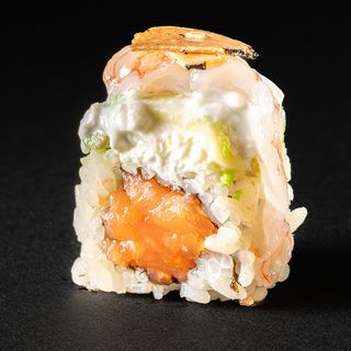 Gambero rosso e stracciatella