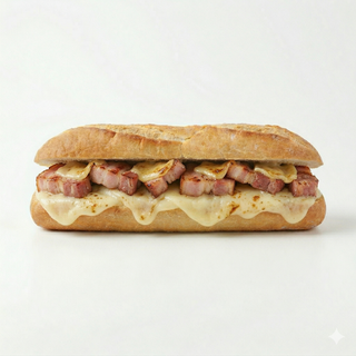 Baguette De Bacón Queso