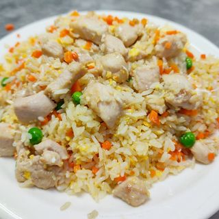 Arroz Frito Con Pollo