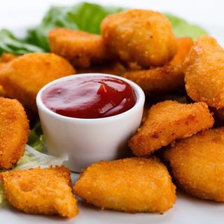 Nuggets De Pollo Con Patatas