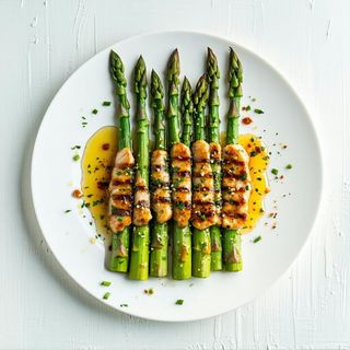 Scaloppina agli asparagi