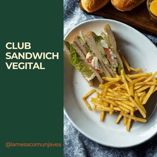 Club sandwich vegital 