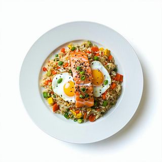 06A yaki meshi salmon