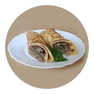 Млинець Традиційний з грибами (260г)