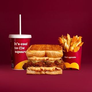 Chicken Raclette Menù.