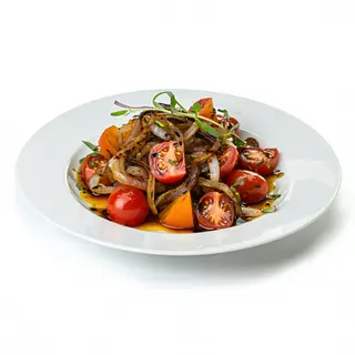 Ensalada De Tomate De Barrika Con Ventresca