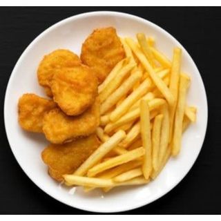 Nuggets De Pollo Con Patatas