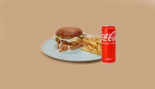 House Chicken Burger + Coca-Cola 033l