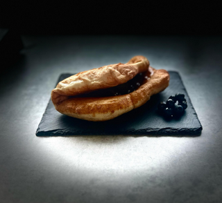 Scoverga cu dulceață de fructe de pădure